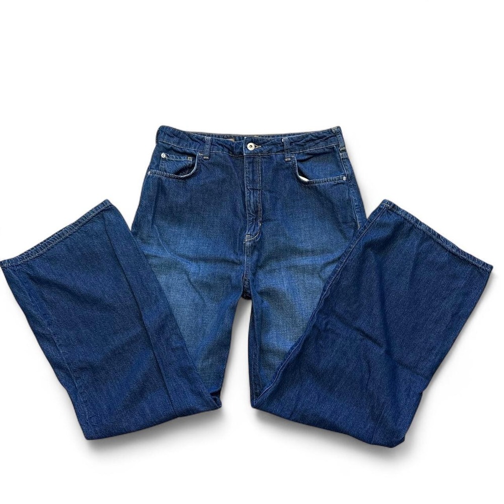 Anthropologie Pilcro The Annie Wide Leg Jeans Size 30T inseam is 31inch
